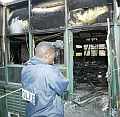 Jewish school destroyed by a fire early Saturday in Gagny, north of Paris.