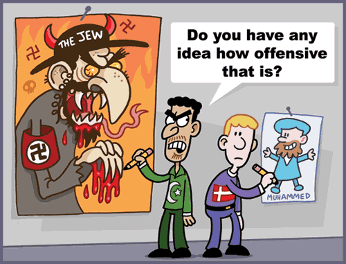 'Do you have any idea how offensive that is?'